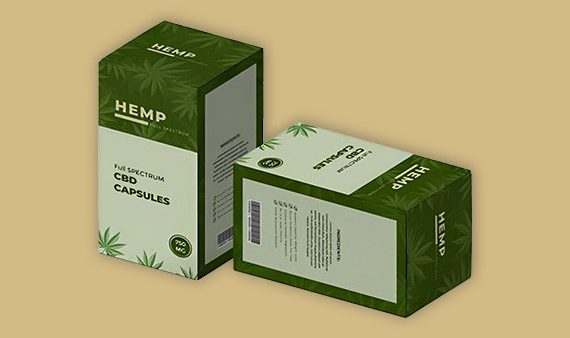 Custom hemp paper Box Wholesale