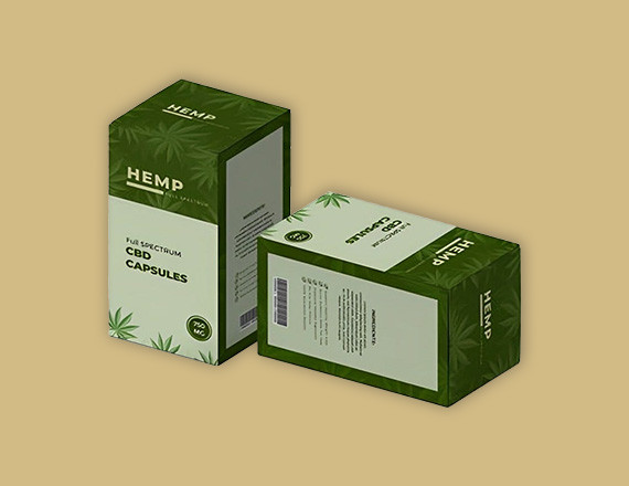 Custom hemp paper Box Wholesale