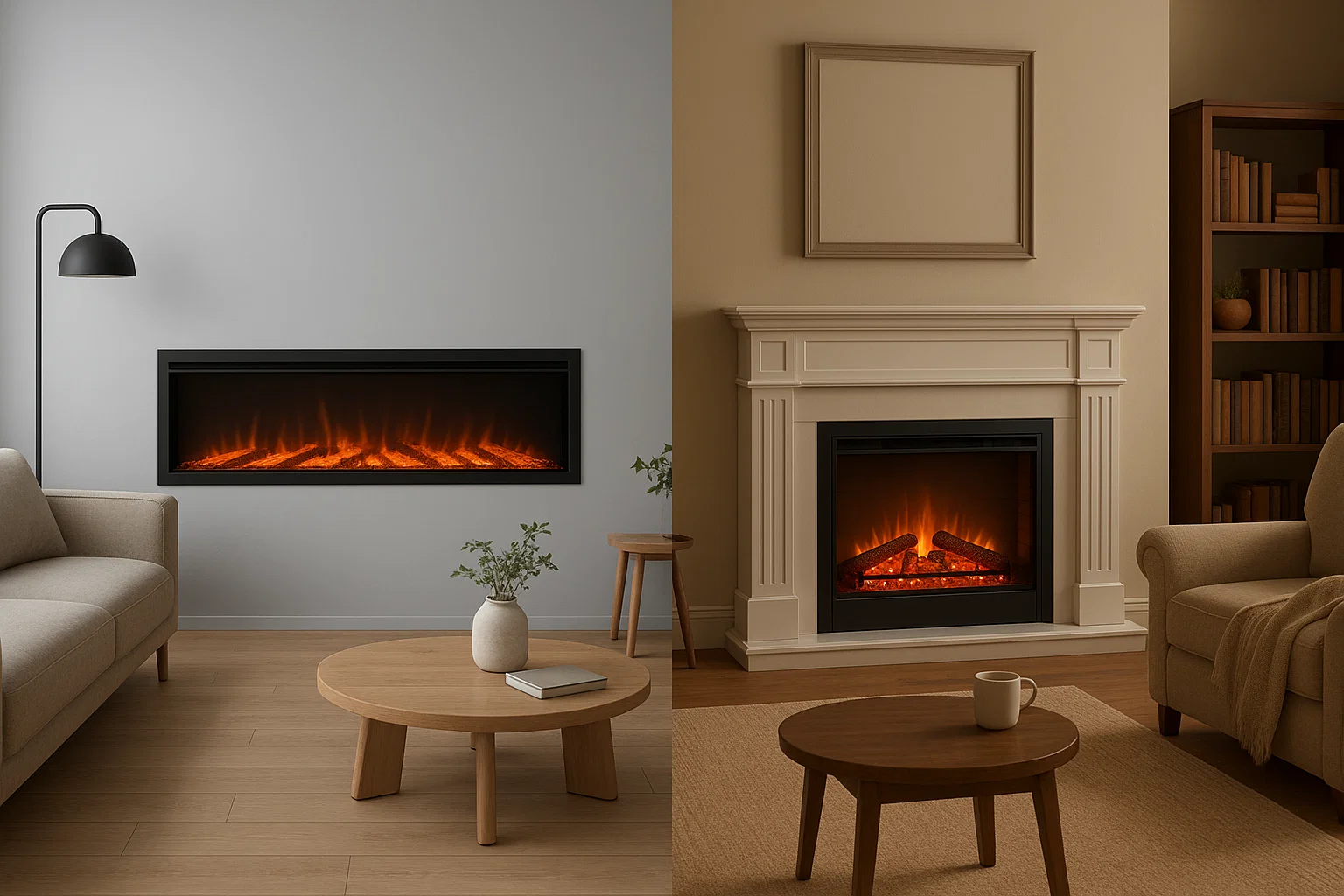 best electric fireplace