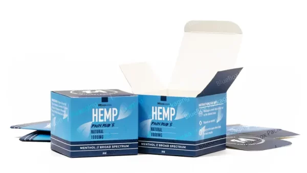 Personalized hemp paper boxes