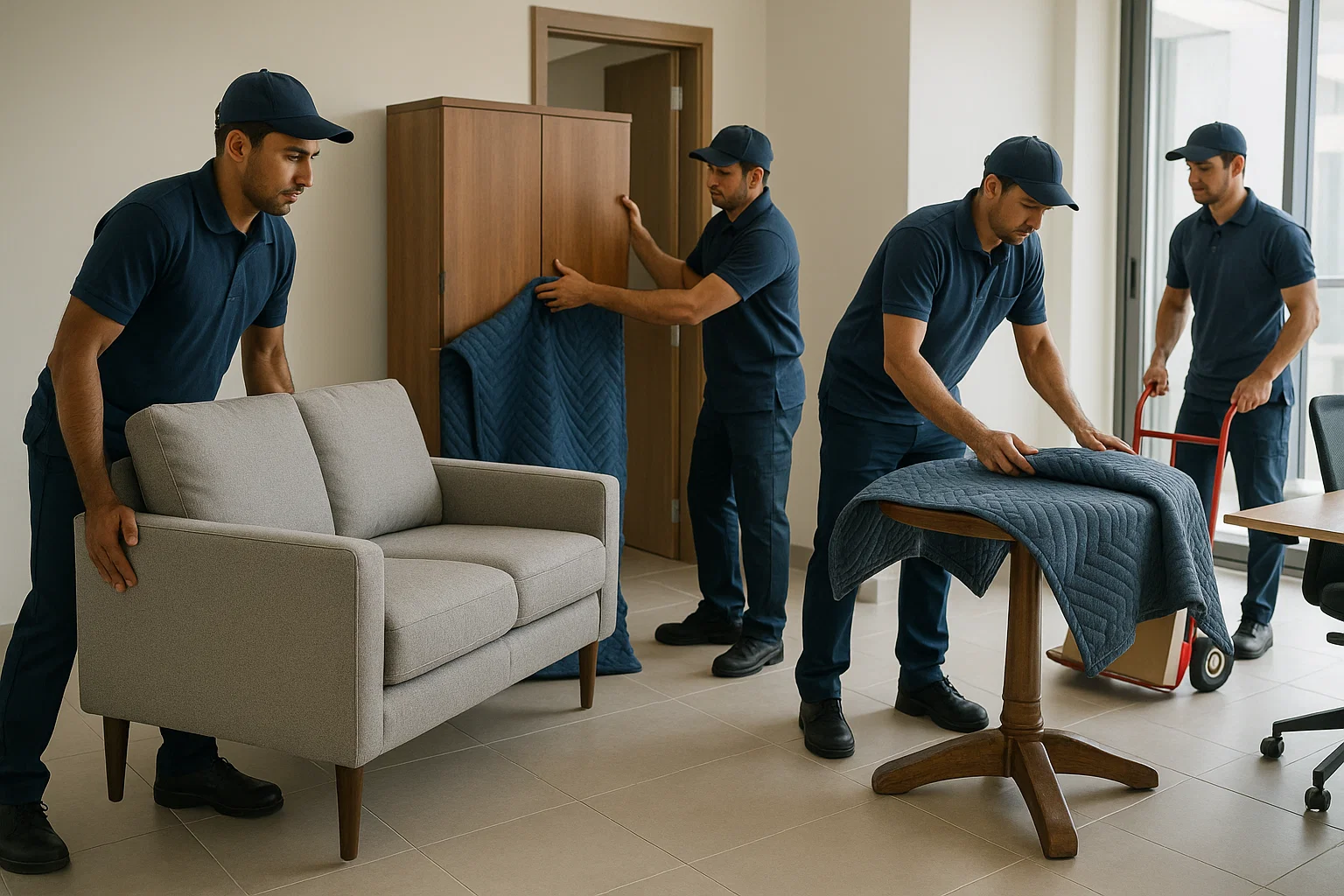 best furniture movers in Abu Dhabi