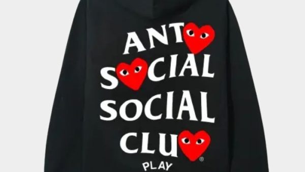 Assc X Comme Des Garcons Black Hoodie1