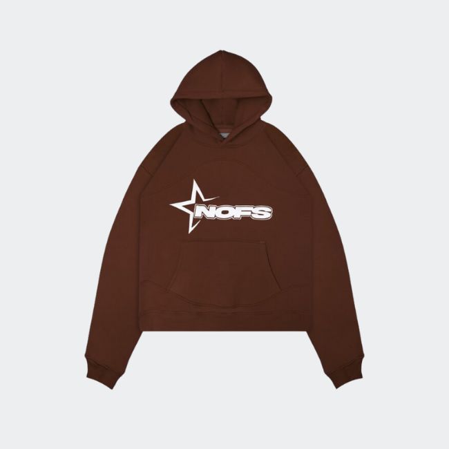 Brown NOFS Hoodie || Exklusive Kollektion