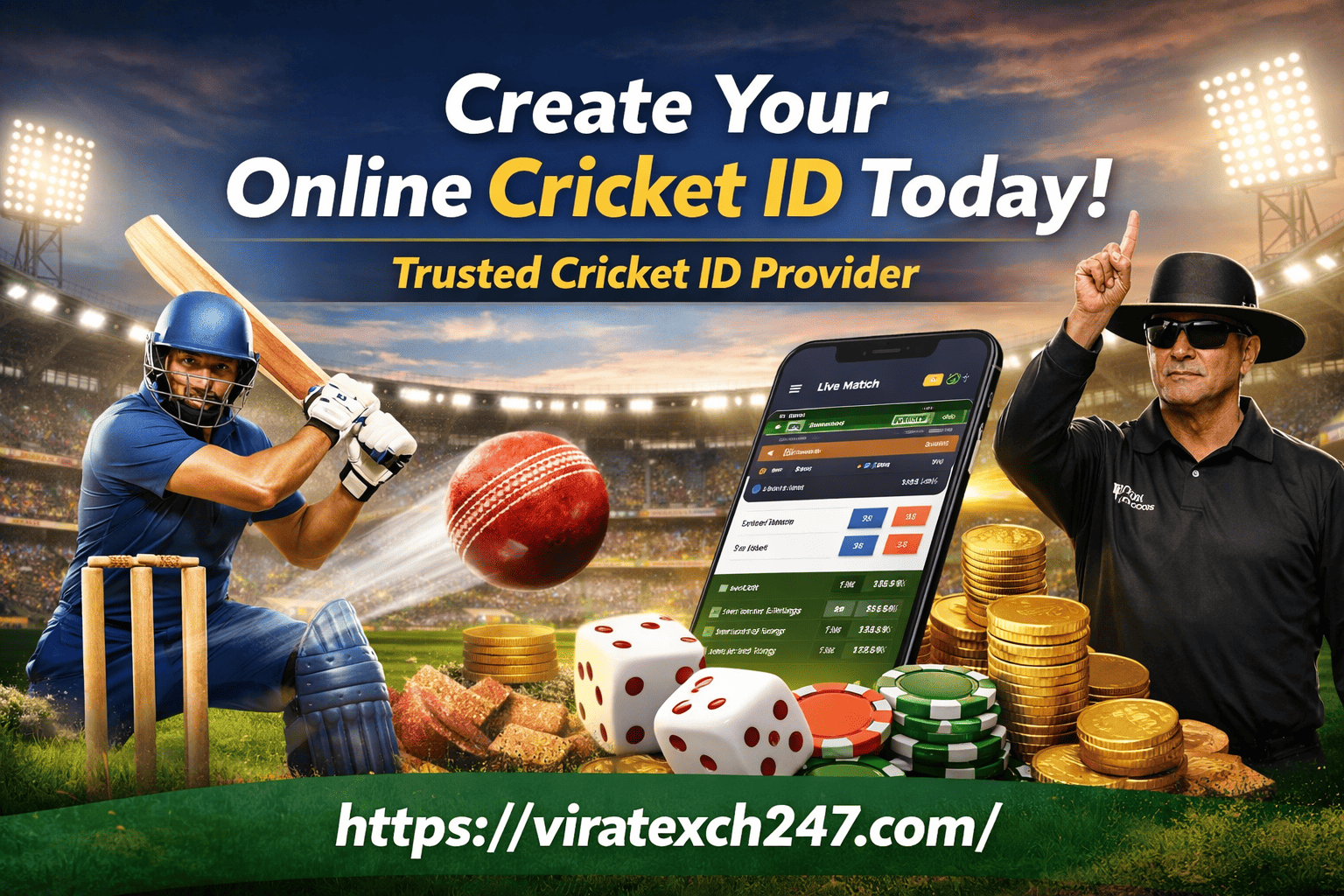 Create Your Online Cricket ID Today