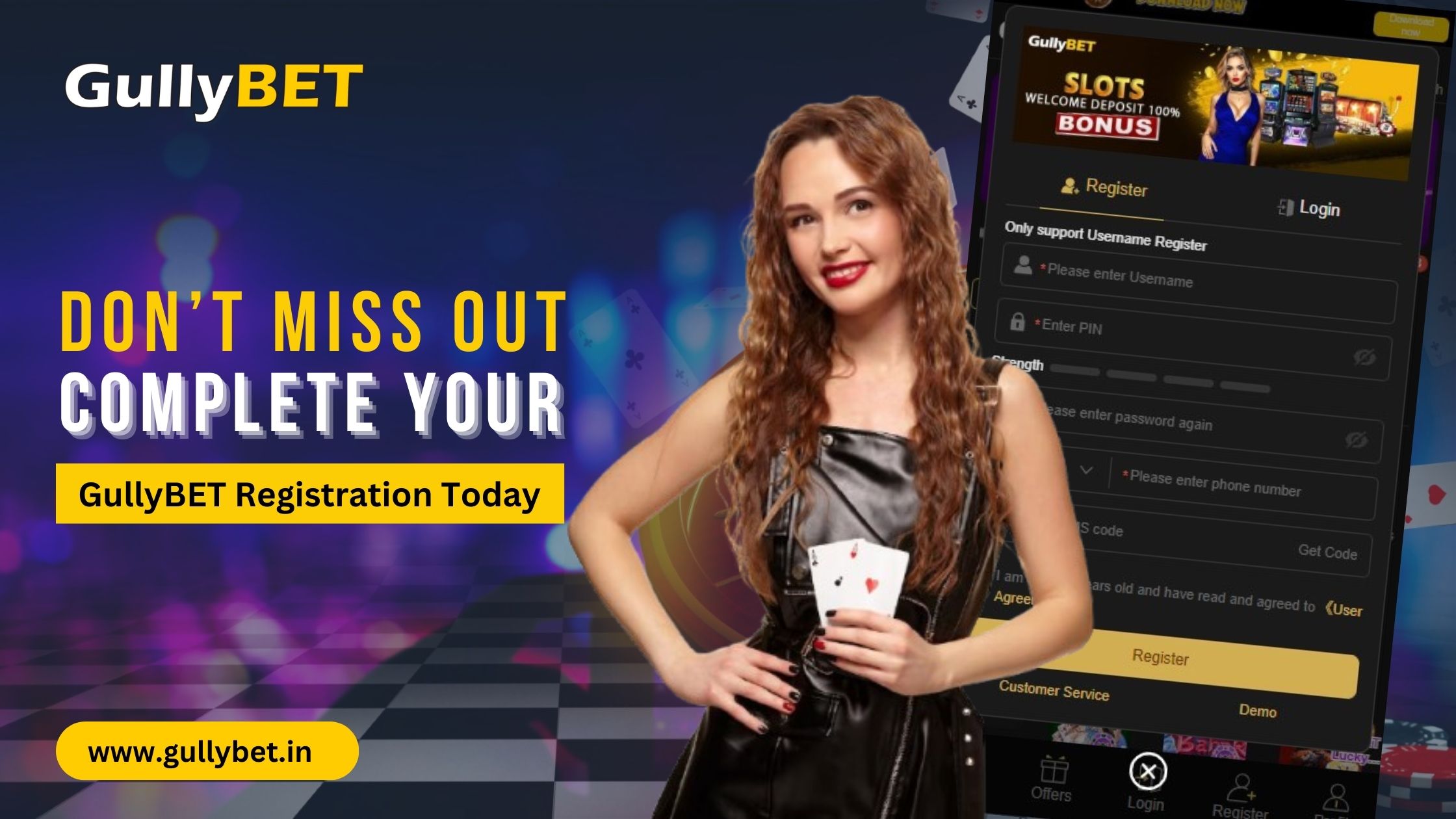 GullyBET Registration